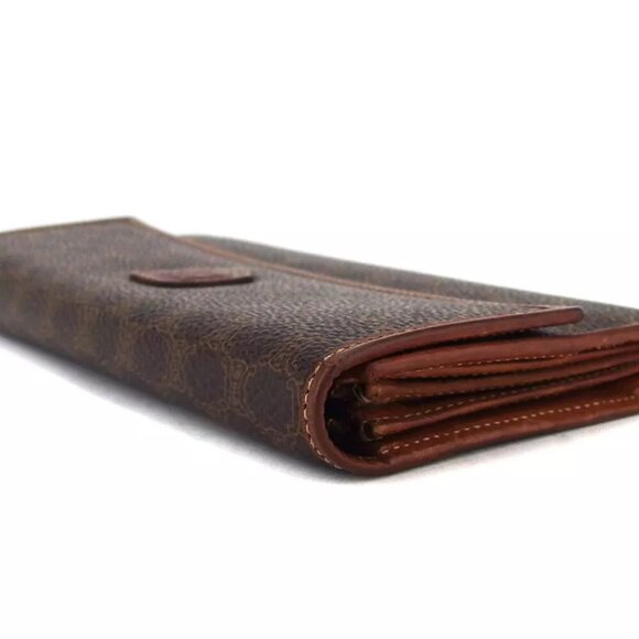 Celine Purse macadam PVC ?~ leather Authentic used - Picture 4 of 9